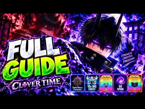 Clover Time Guide! (Codes, Tips & Tricks, Best Grimoires, Free Spins, Controls & MORE) ROBLOX